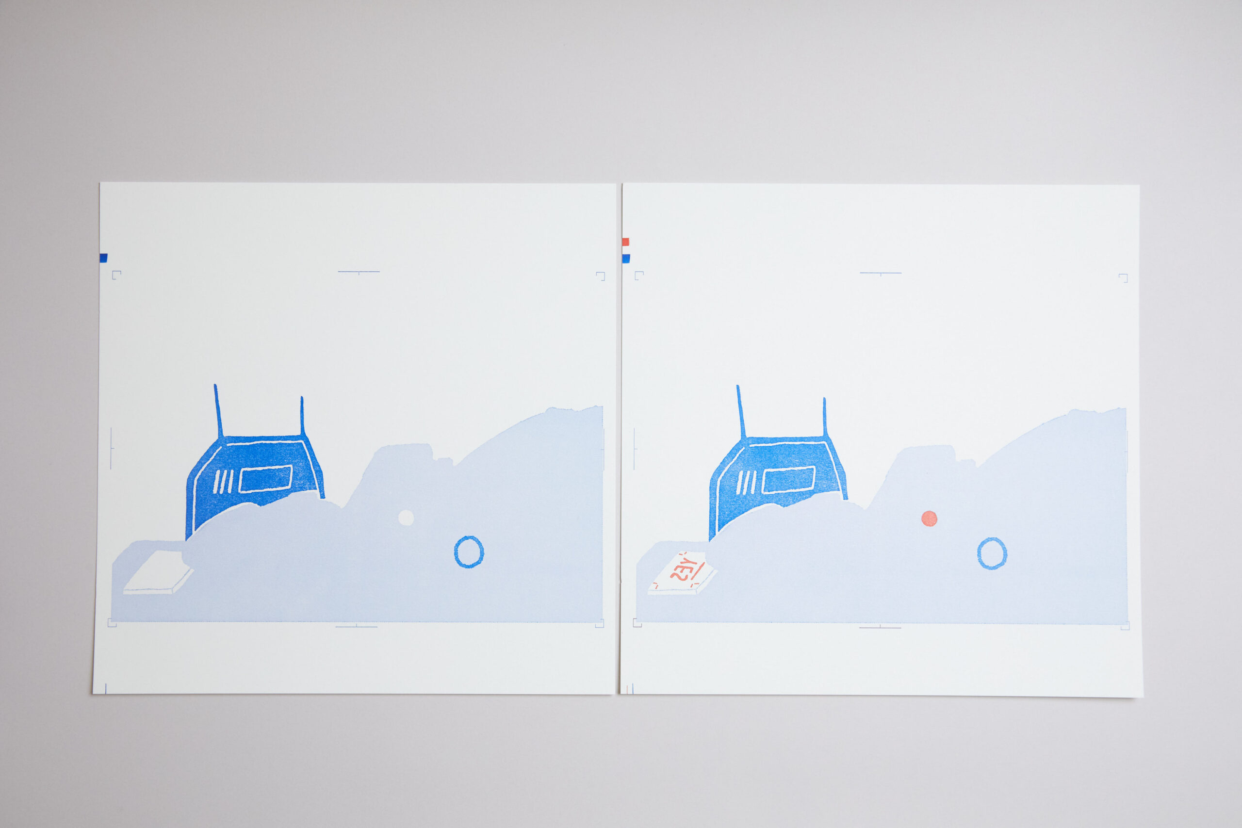 『ALL WE NEED IS LOVE』活版4色