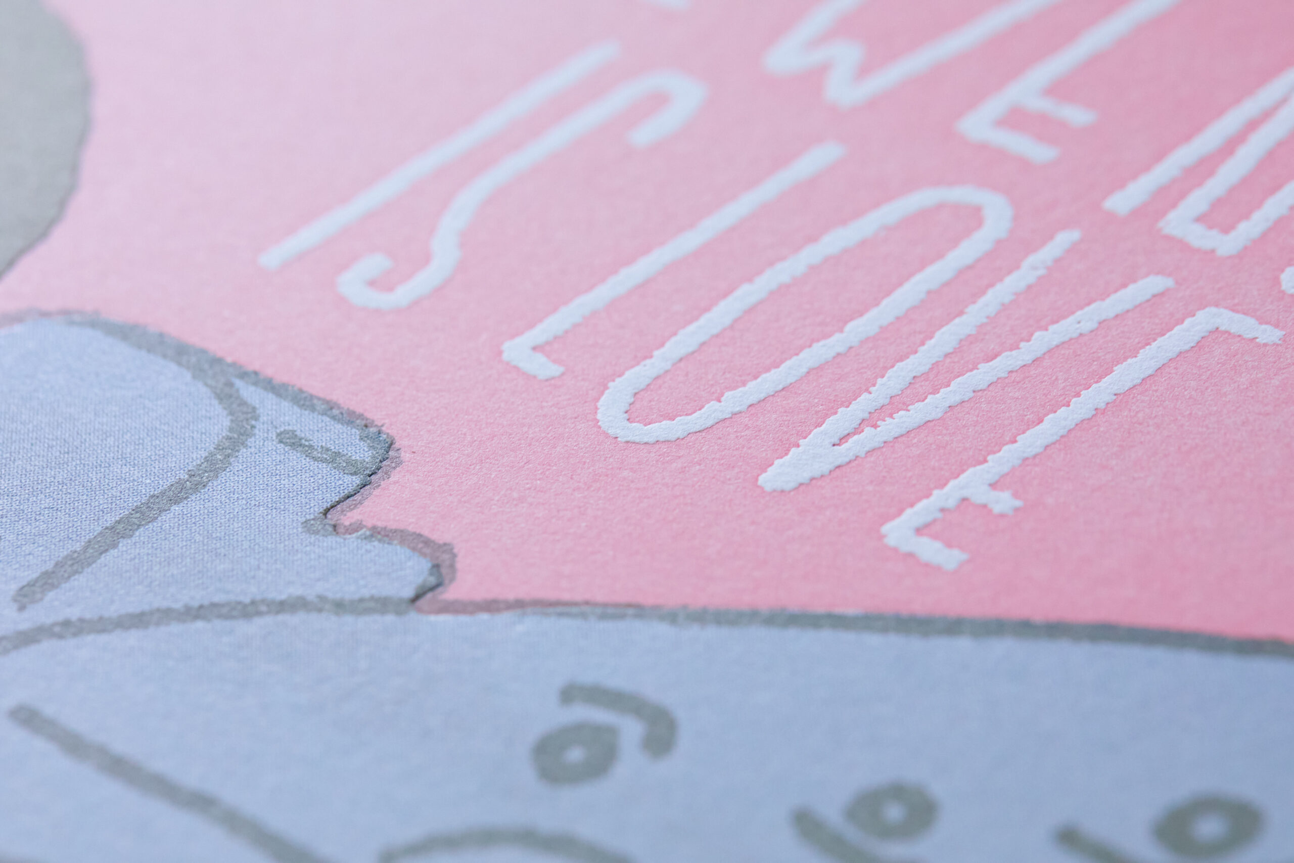 『ALL WE NEED IS LOVE』活版4色